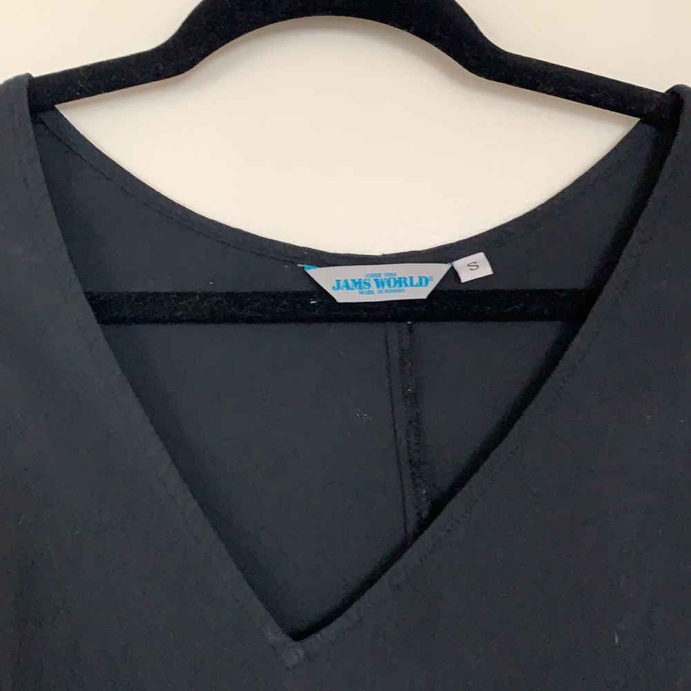 Jams World Sherry Dress Black Sz Small